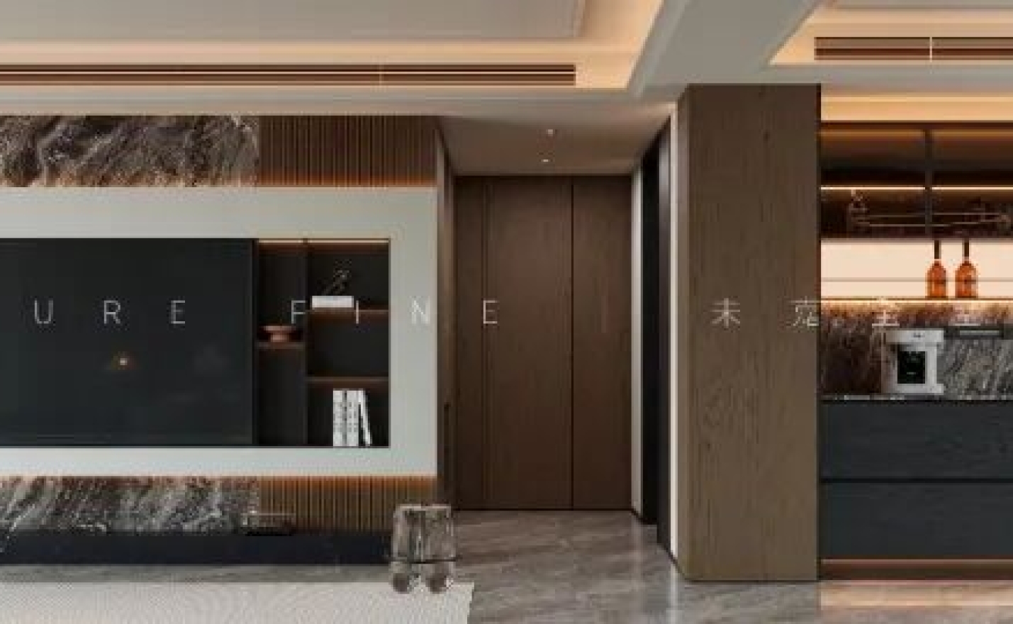 未嘉定制｜188m²金狮印象苑，设计方案分享