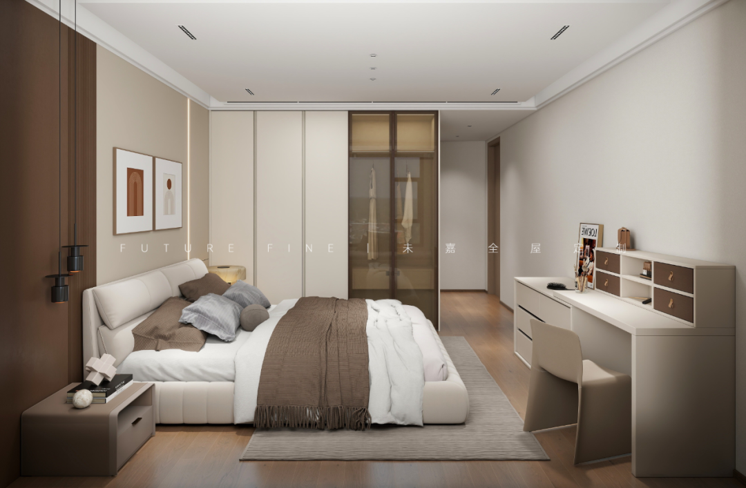 未嘉定制｜143m²星河盛世，设计方案分享(图8)