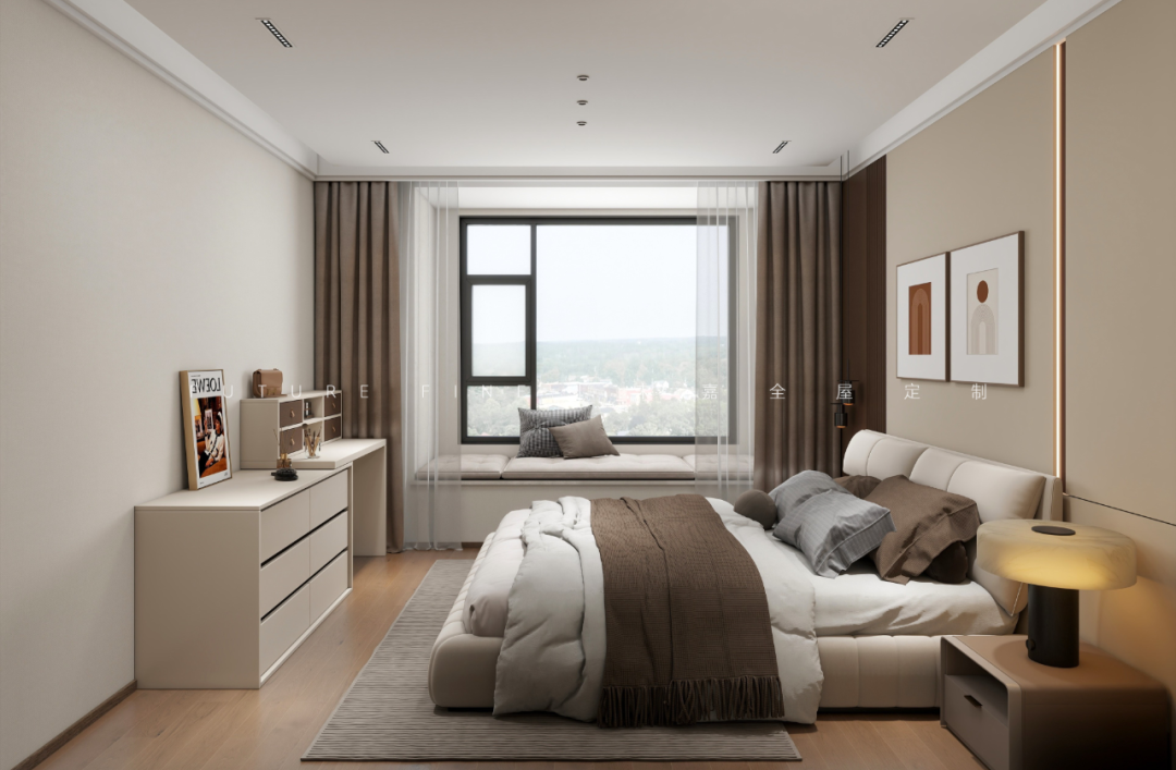 未嘉定制｜143m²星河盛世，设计方案分享(图9)