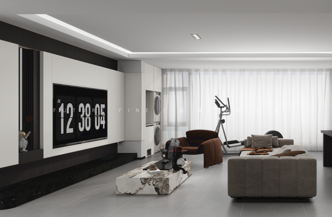 未嘉定制｜160m²笠泽之星，设计方案分享(图4)