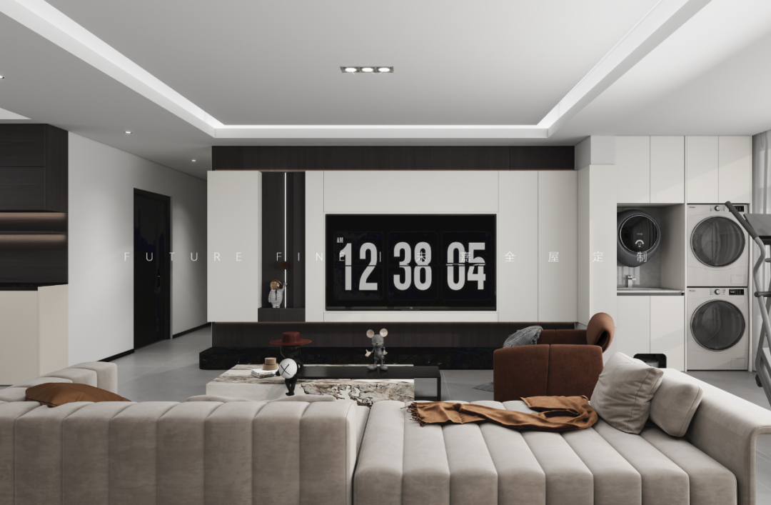 未嘉定制｜160m²笠泽之星，设计方案分享(图3)
