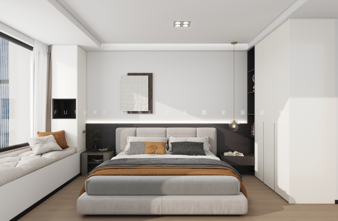 未嘉定制｜160m²笠泽之星，设计方案分享(图9)