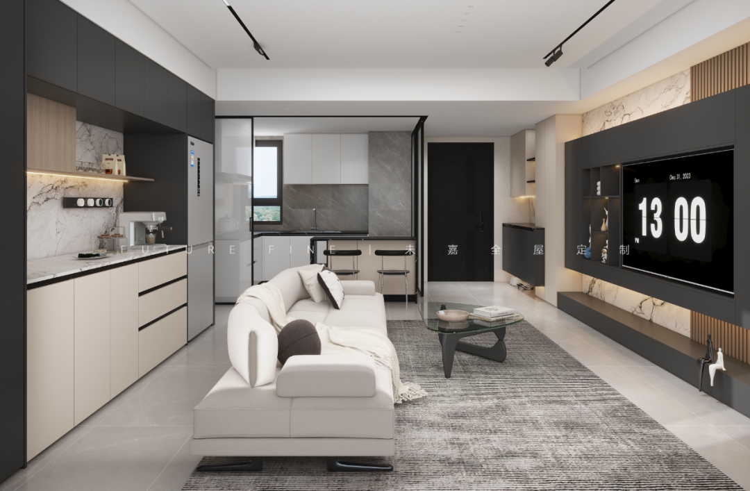 未嘉定制｜114m²龙湖青云阙，设计方案分享(图3)