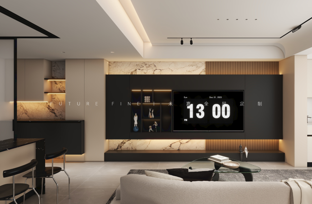 未嘉定制｜114m²龙湖青云阙，设计方案分享(图2)