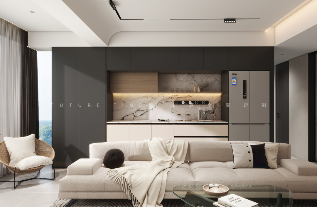 未嘉定制｜114m²龙湖青云阙，设计方案分享(图4)