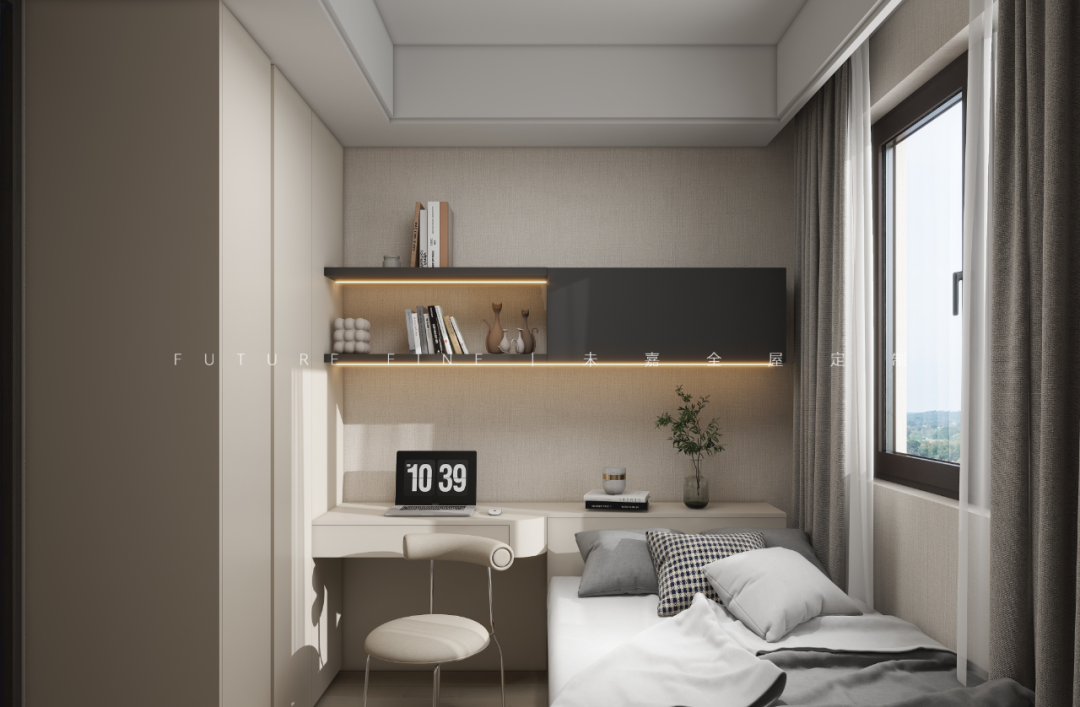 未嘉定制｜114m²龙湖青云阙，设计方案分享(图9)