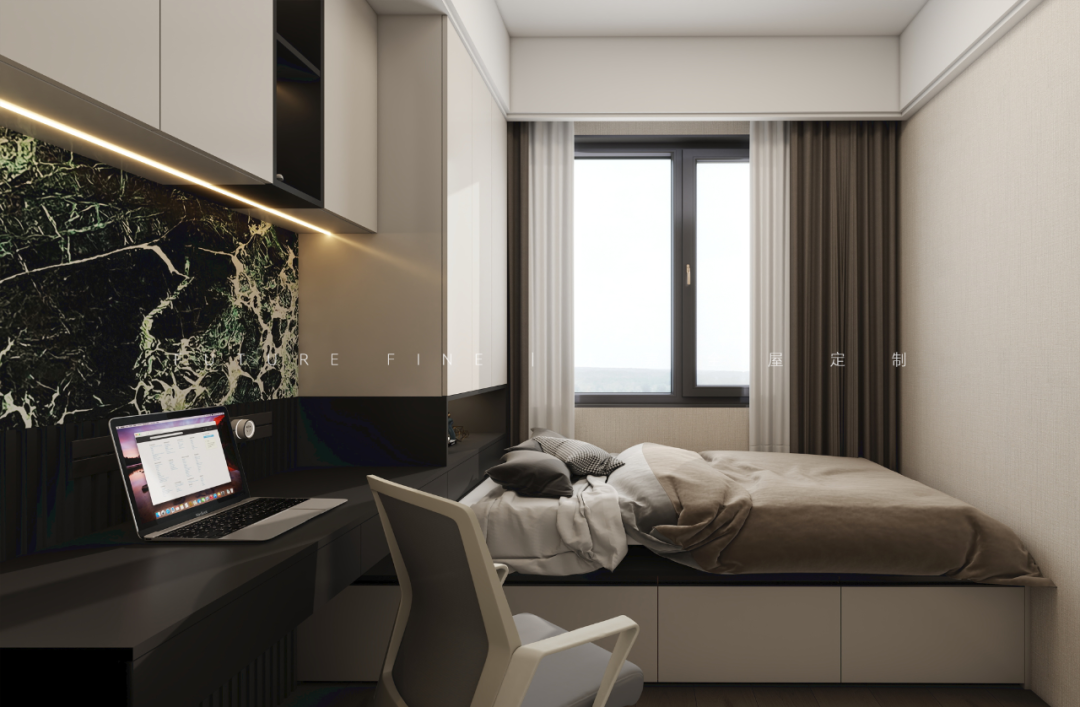 未嘉定制｜141m²龙湖青云阙，设计方案分享(图10)
