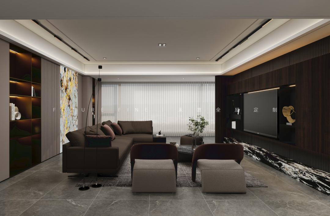 未嘉定制｜175m²太泽之星，设计方案分享(图3)