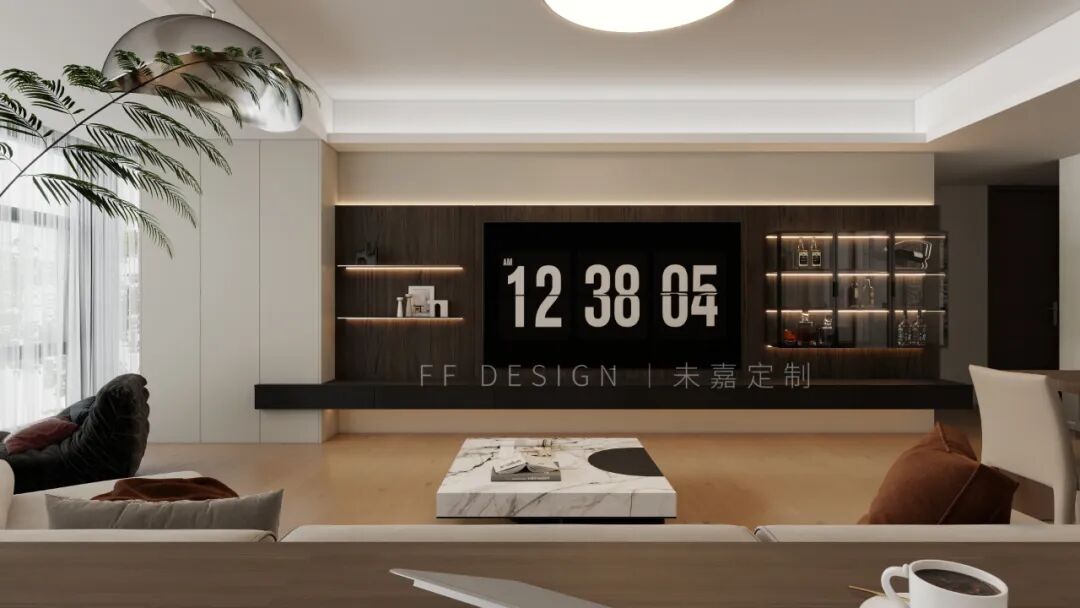 未嘉定制｜174m²春和万象设计案例分享(图3)