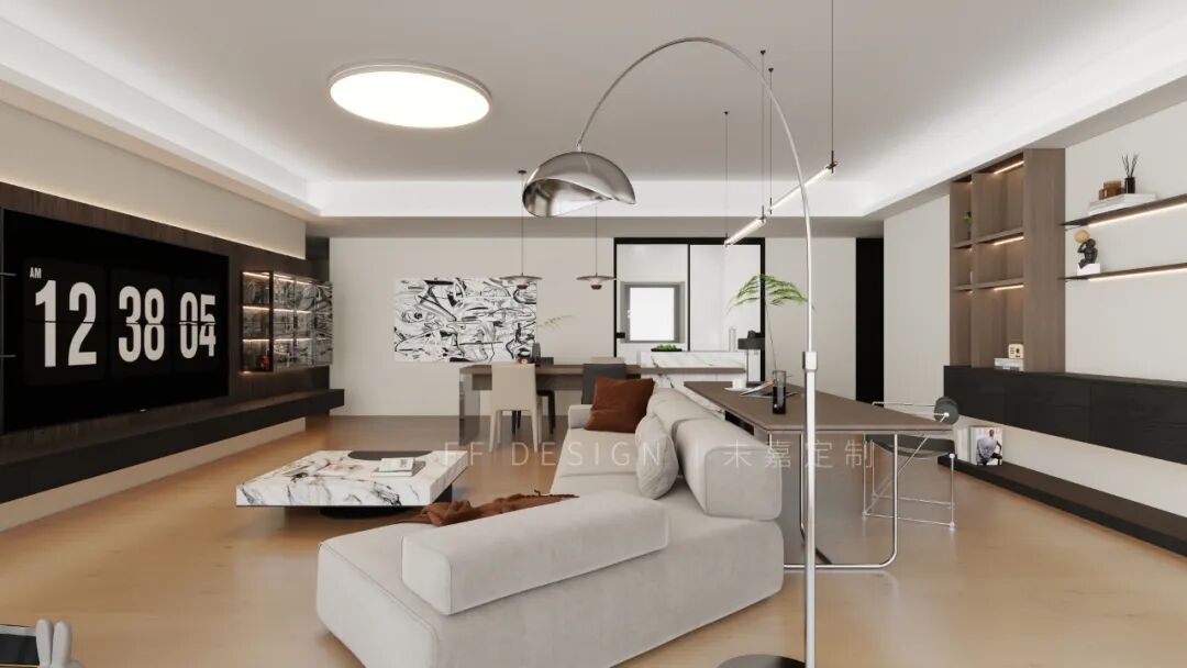未嘉定制｜174m²春和万象设计案例分享(图2)