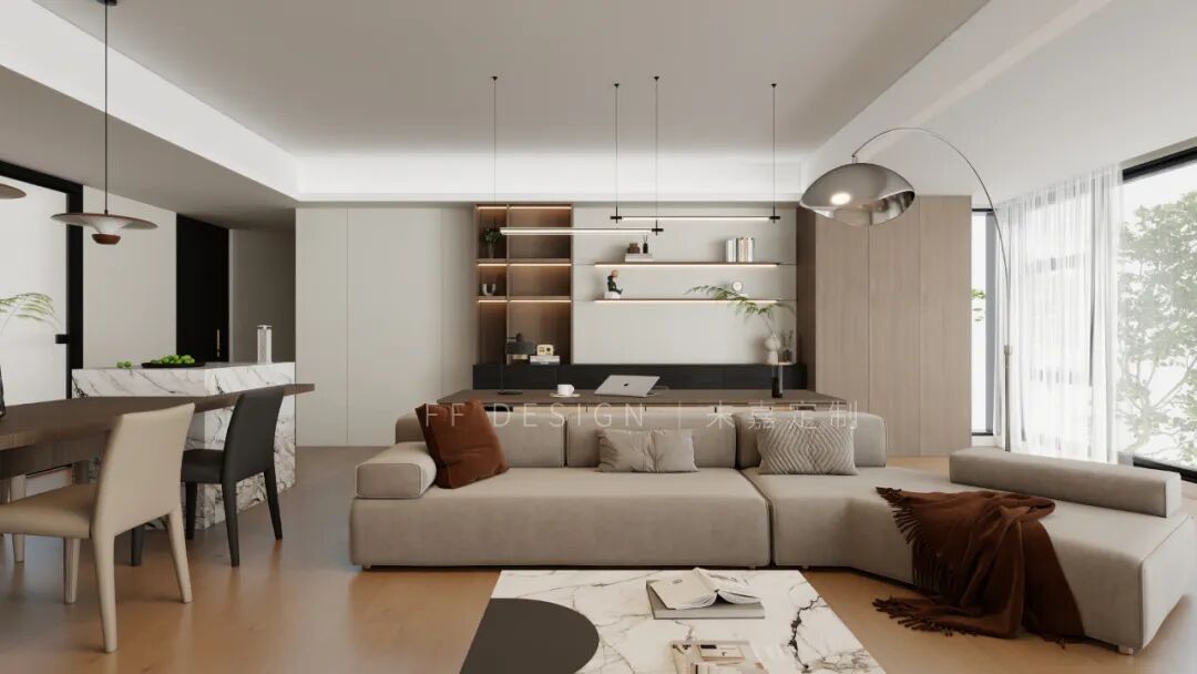 未嘉定制｜174m²春和万象设计案例分享(图5)