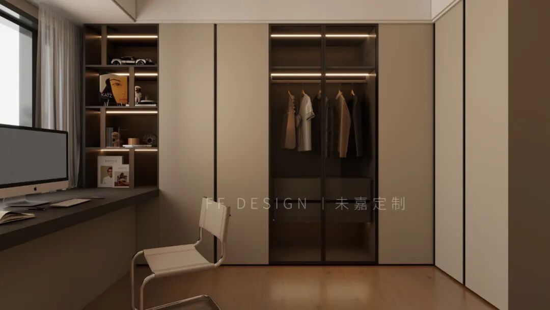 未嘉定制｜174m²春和万象设计案例分享(图9)