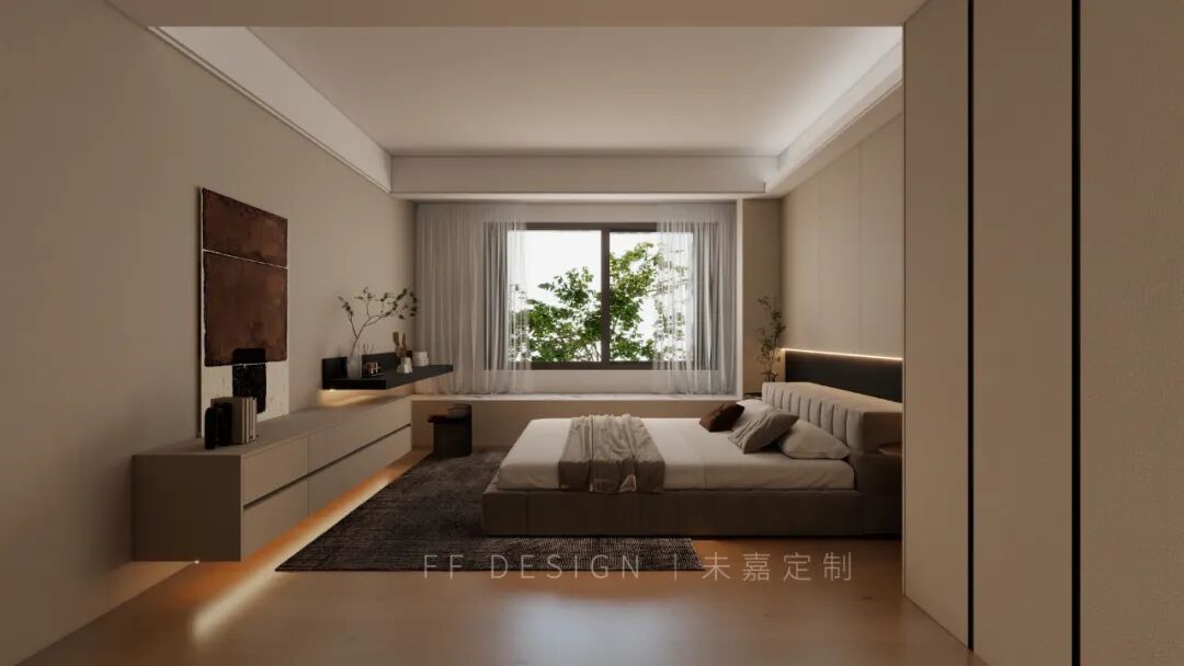 未嘉定制｜174m²春和万象设计案例分享(图7)