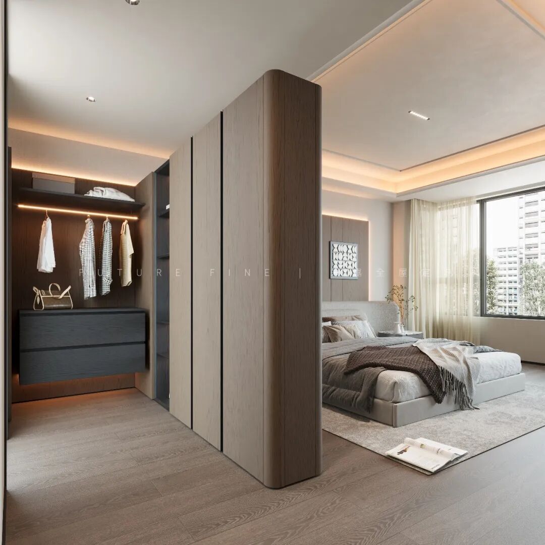 未嘉定制｜188m²金狮印象苑，设计方案分享(图7)