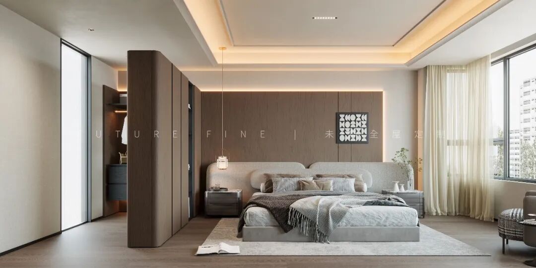 未嘉定制｜188m²金狮印象苑，设计方案分享(图6)