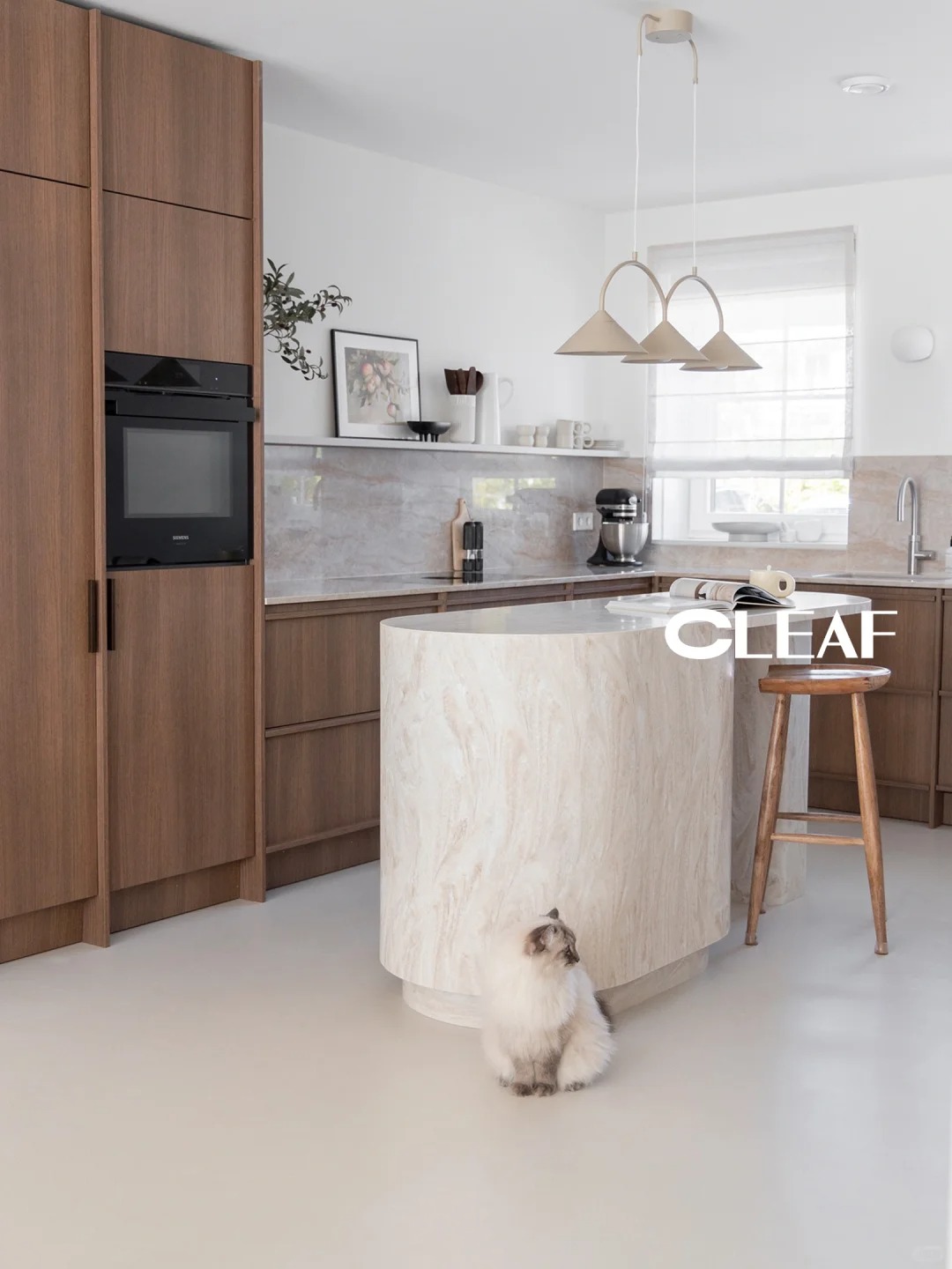 未嘉全案设计  爱格  |  治愈系厨房(图1)