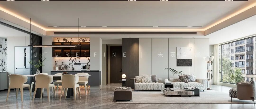 华润置地润宸,现代极简设计方案(图1)