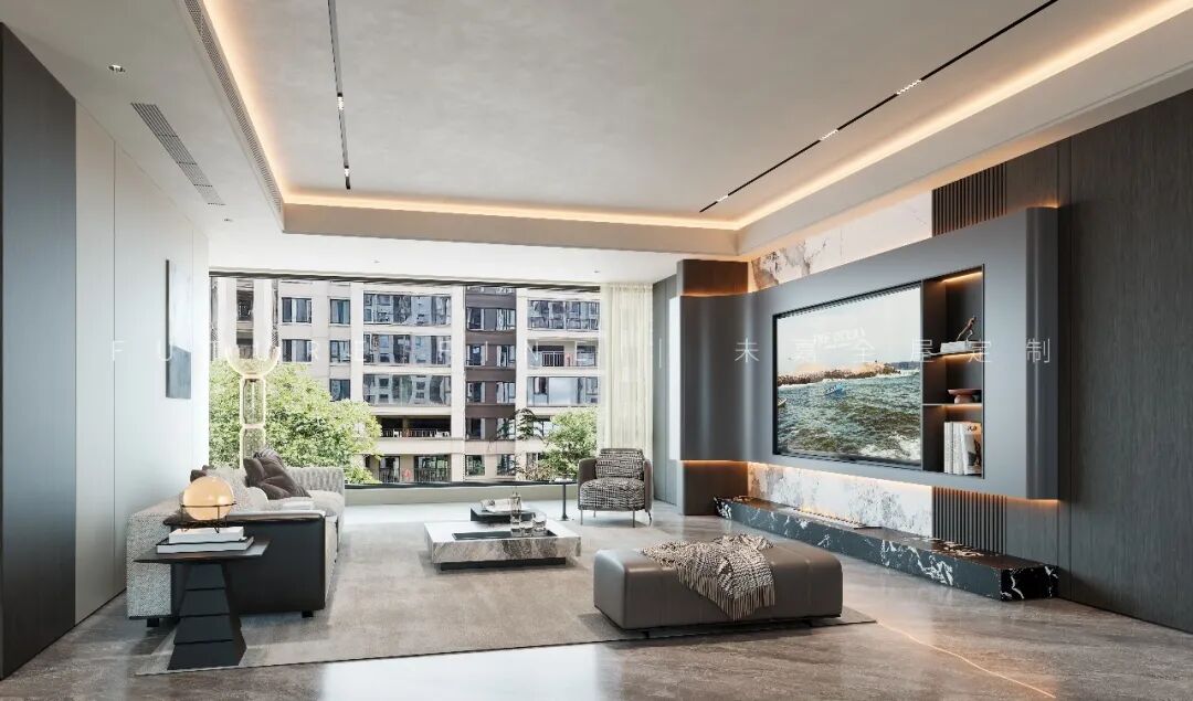 华润置地润宸,现代极简设计方案(图3)