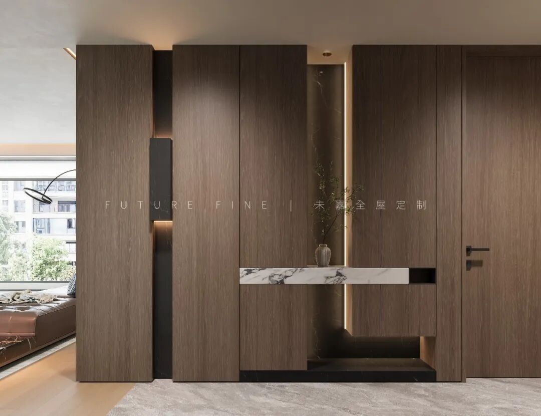 未嘉定制 | 拾月璟庭197m²,意式极简设计方案(图2)