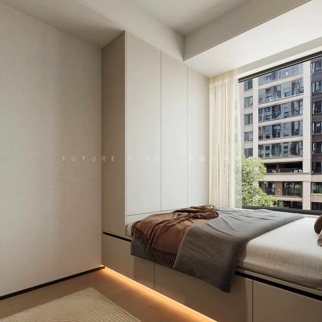 未嘉定制 | 拾月璟庭197m²,意式极简设计方案(图12)